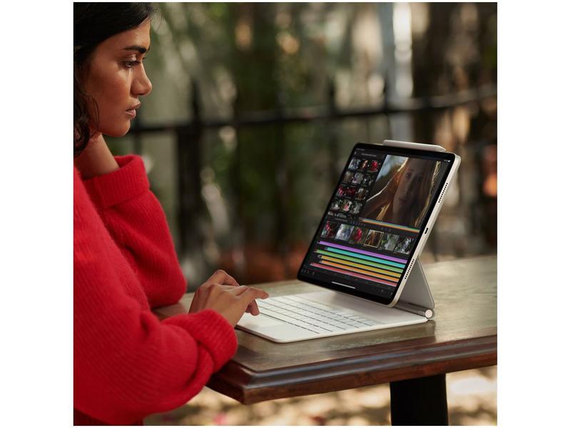 【美品】apple iPadPro 11 M1 256GB cellular iPad Pro 11” Apple Wi-Fi + Cellular 256GB - Cinza Espacial - iPad